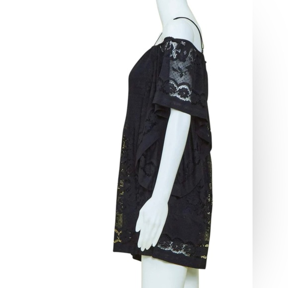 Alice McCall Camellia Lace Ruffled Playsuit - Picture 3 of 6